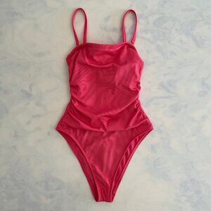 Shade & Shore Hot Pink One Piece Swimsuit